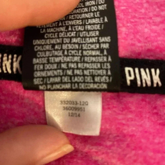 Victoria's Secret PINK Ultimate 1/4 Zip Pullover Size Small - Picture 4 of 12